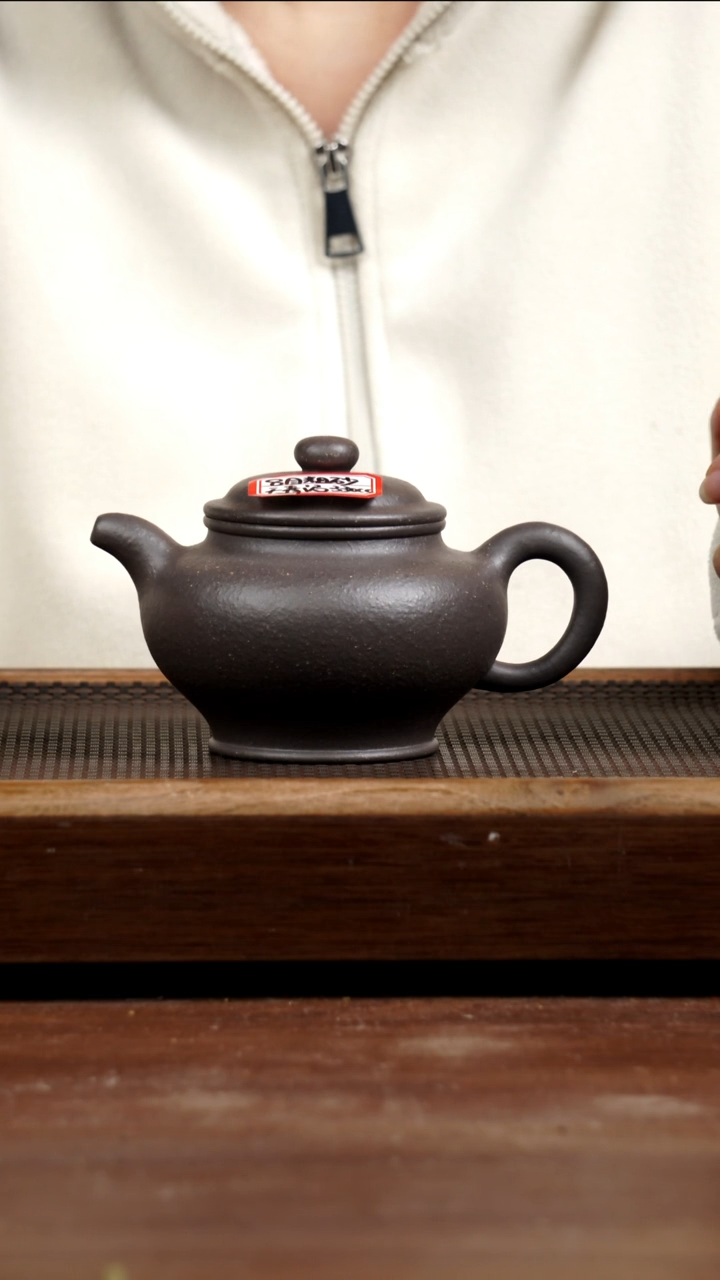 茶壶紫砂8目粗砂天青掇只330CC