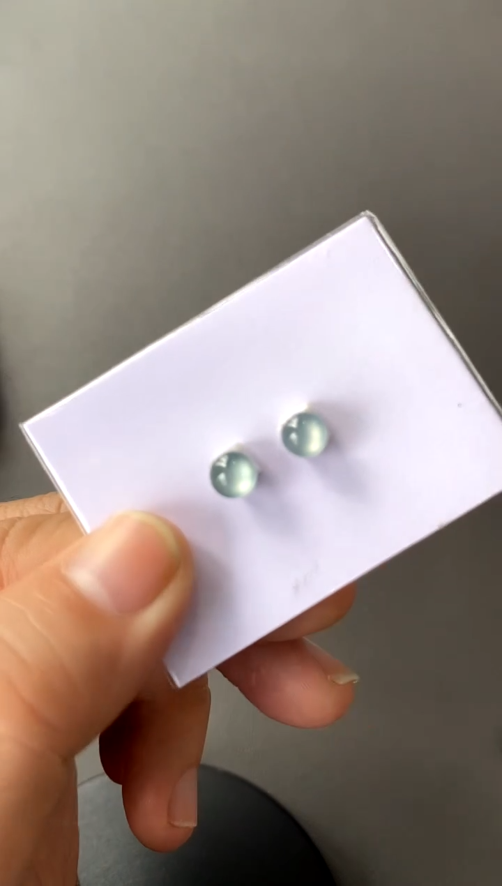 【闪购商品】定制翡翠未镶嵌一对