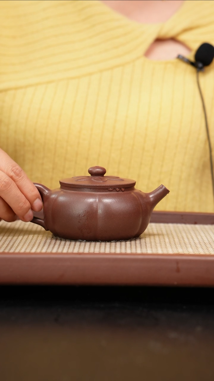 【闪购商品】紫砂茶壶底曹清瓜瓣200