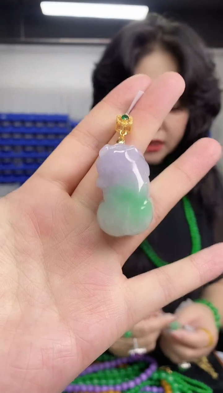 翡翠未镶嵌吊坠(不含链)闪购链接 多样性发其一颜色微差
