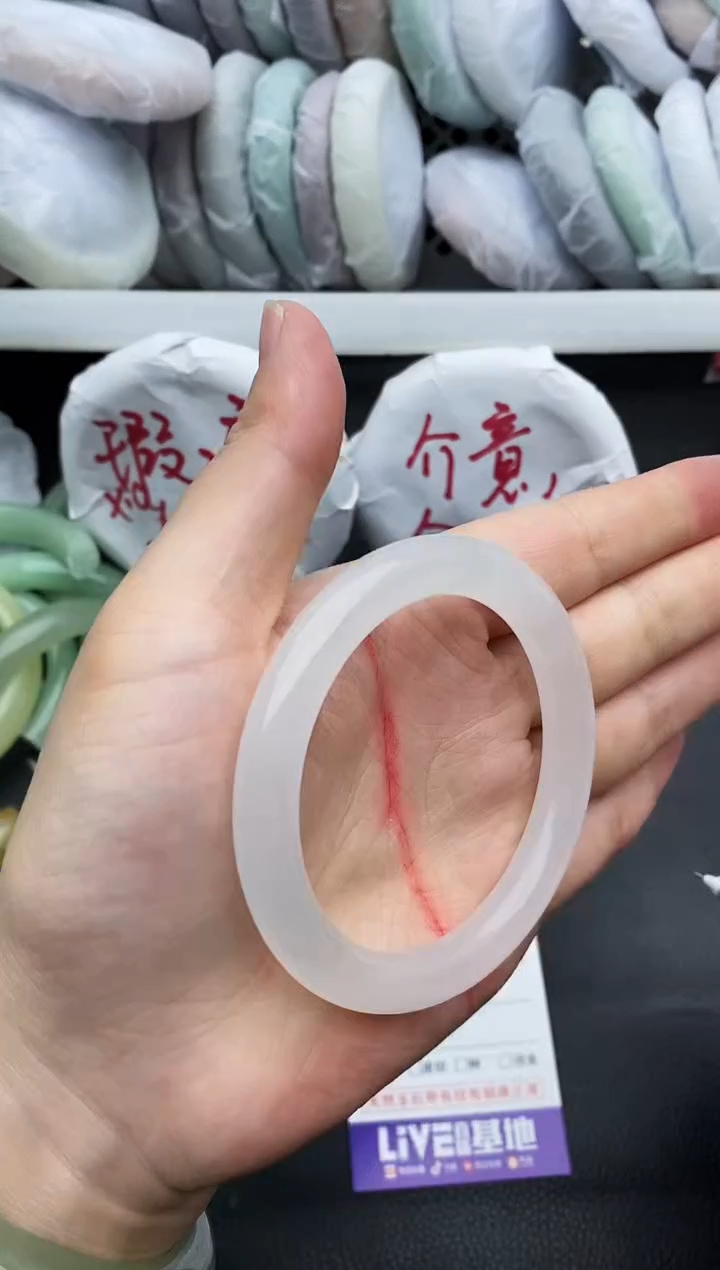 未镶嵌手镯石英质玉瑕疵431+54/55