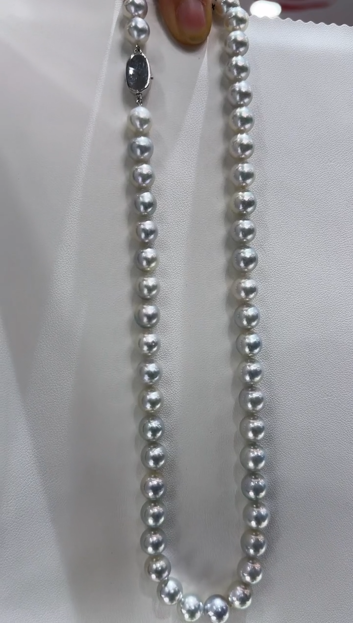 【闪购商品】海水珍珠NN未镶嵌7-8珍珠串链@@A1619