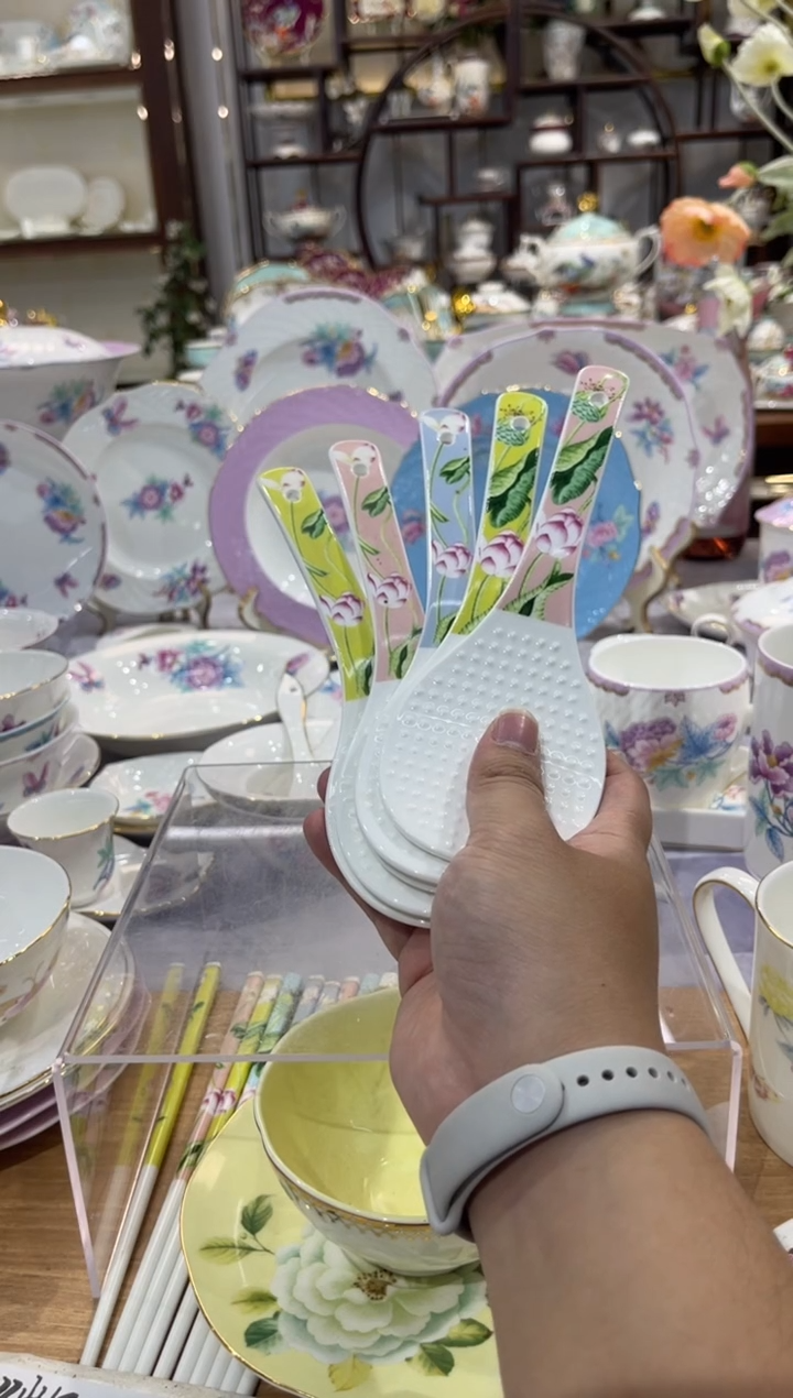 45%以上骨粉骨瓷饭勺1个随机