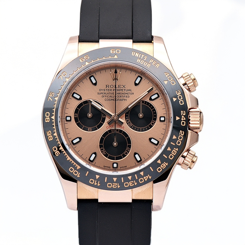 99新 Rolex/劳力士 迪通拿116515玫瑰金单表40mm自动机械男表