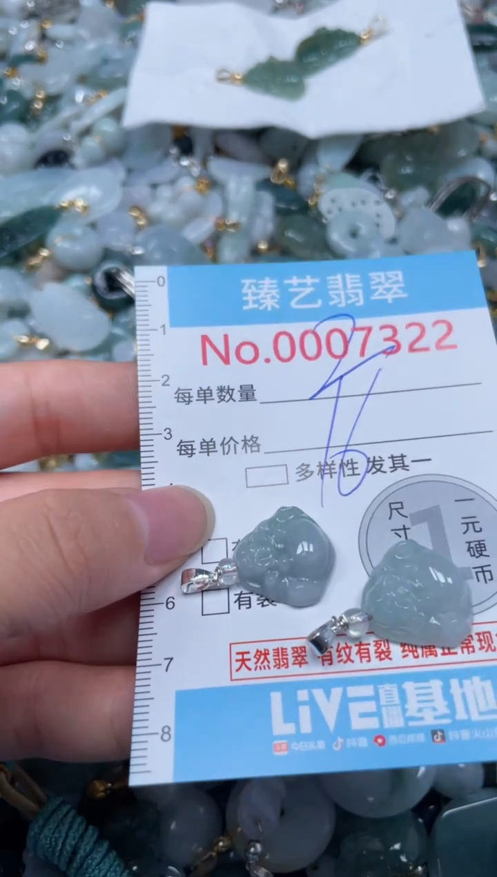 颈饰未镶嵌翡翠7322