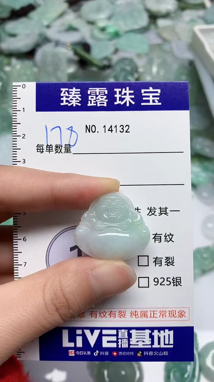 【闪购商品】翡翠颈饰未镶嵌臻露珠宝178