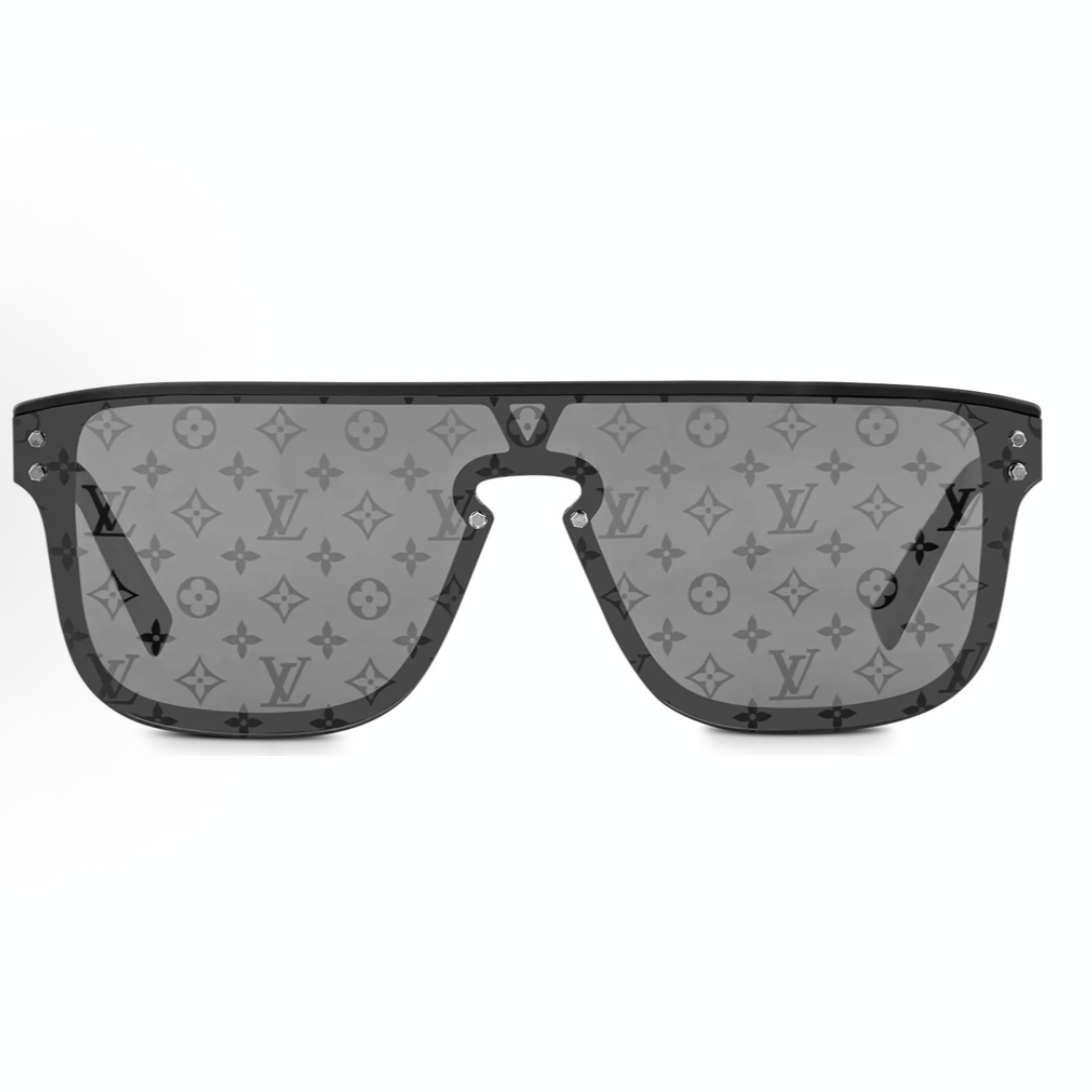 99新 LV  WAIMEA LOGO满印 金属 飞行员式 太阳眼镜 男款