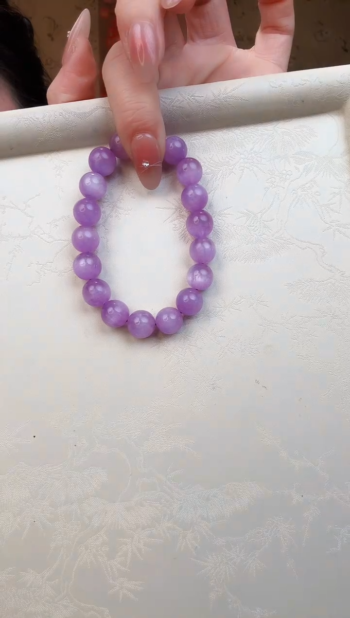 【闪购商品】锂辉石手串未镶嵌约11mm