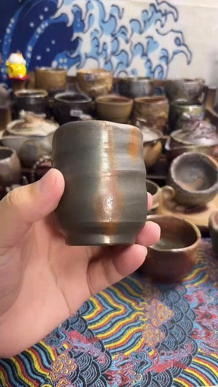 青备前日式备前烧茶具茶器茶周边
