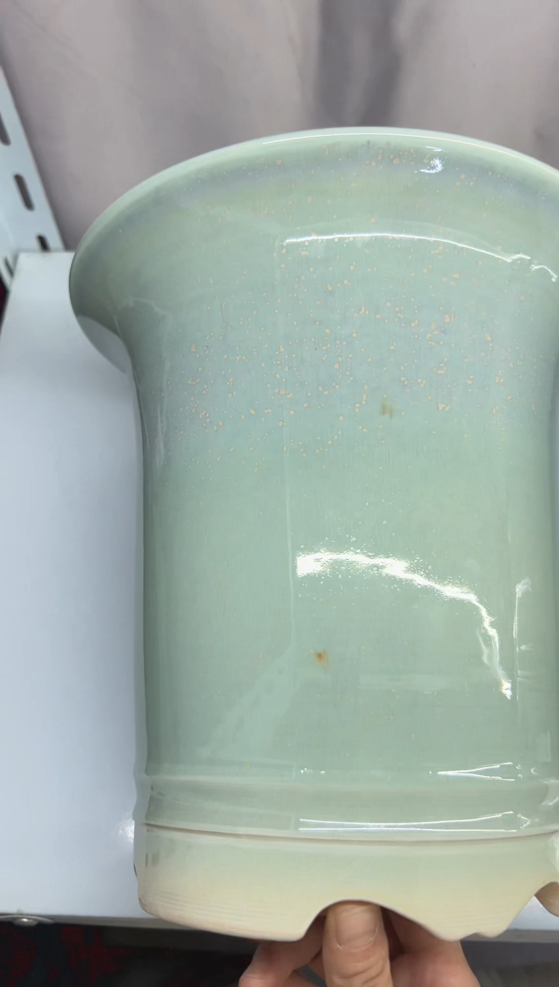 竹**韵景德镇颜色釉花盆