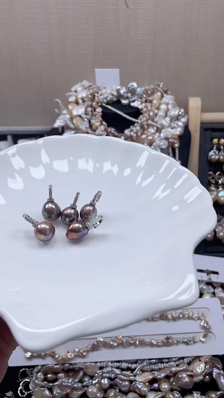 未镶嵌吊坠淡水珍珠【纯恬饰品】（多样性发货发一）