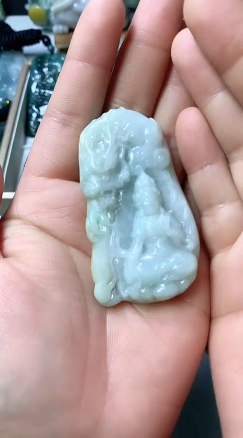 【闪购商品】翡翠颈饰未镶嵌天然缅甸翡翠a货
