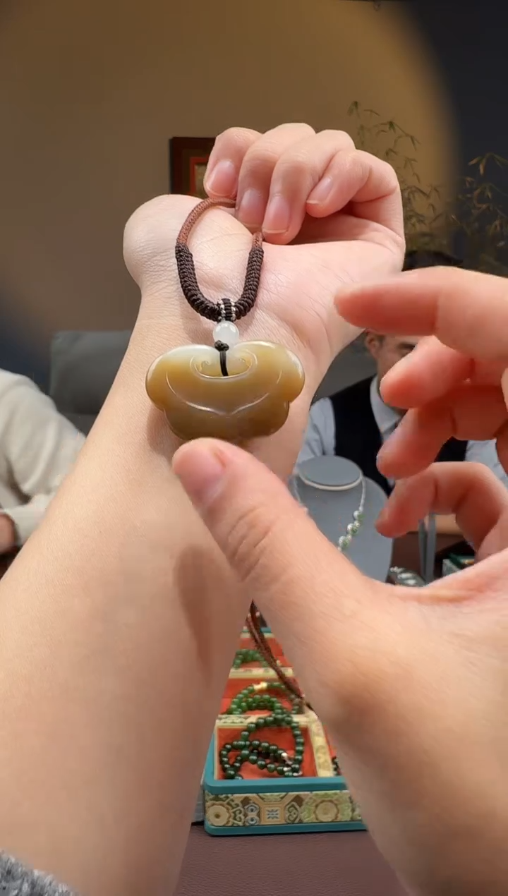 颈饰未镶嵌和田玉15-589-12.2多样性拍一发一