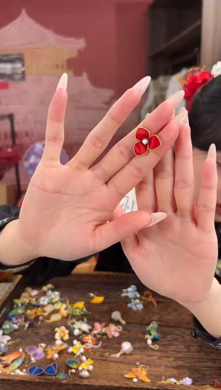 【闪购商品】刺绣苏绣世家非遗手工（耳环） 