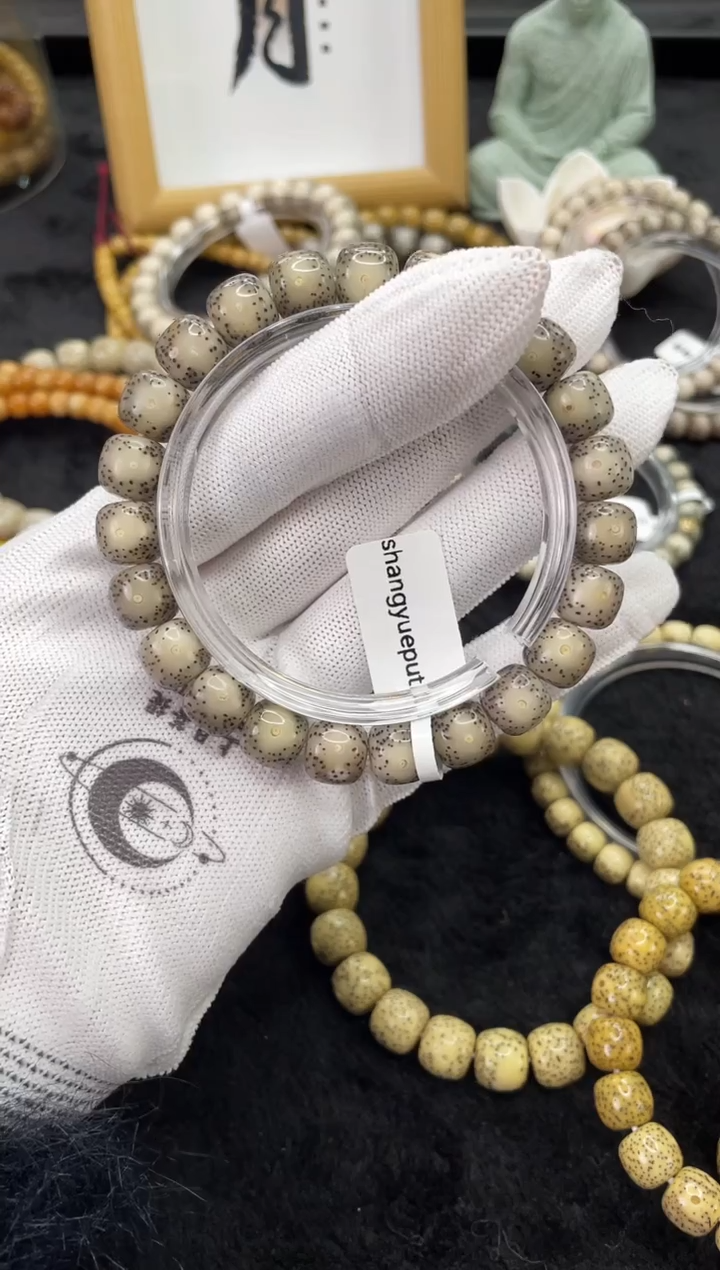 【闪购商品】星月菩提手串Y133海南星月菩提单圈手串10X8