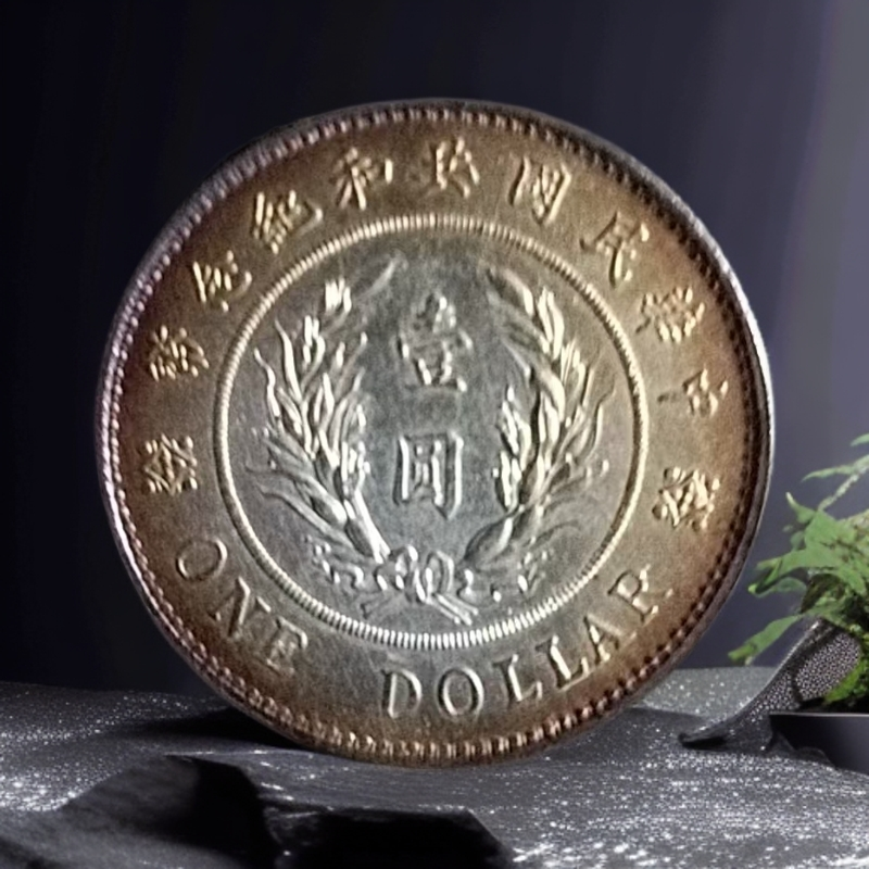 847【青古斋】精选手工复制铜银复古纪念