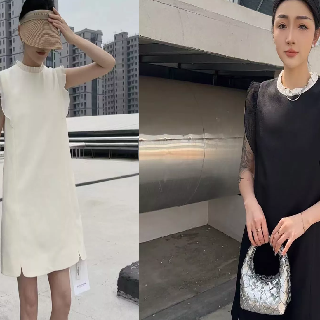 【丽丽专属】66A103小香风连衣裙（衣长85cm左右）1111