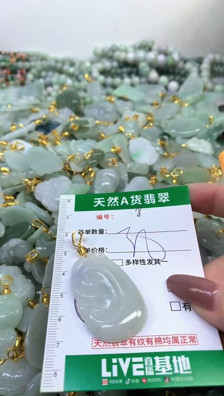 颈饰未镶嵌翡翠纯天然缅甸A货翡翠