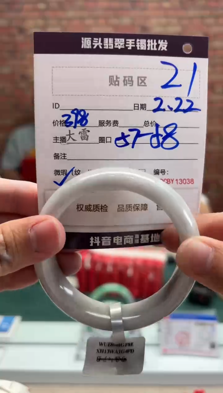 【闪购商品】定制翡翠手镯未镶嵌21手镯