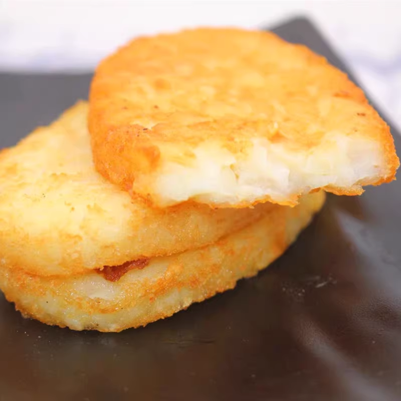 土豆饼椭圆薯饼 冷冻半成品烤箱薯条土豆饼空气炸锅食材