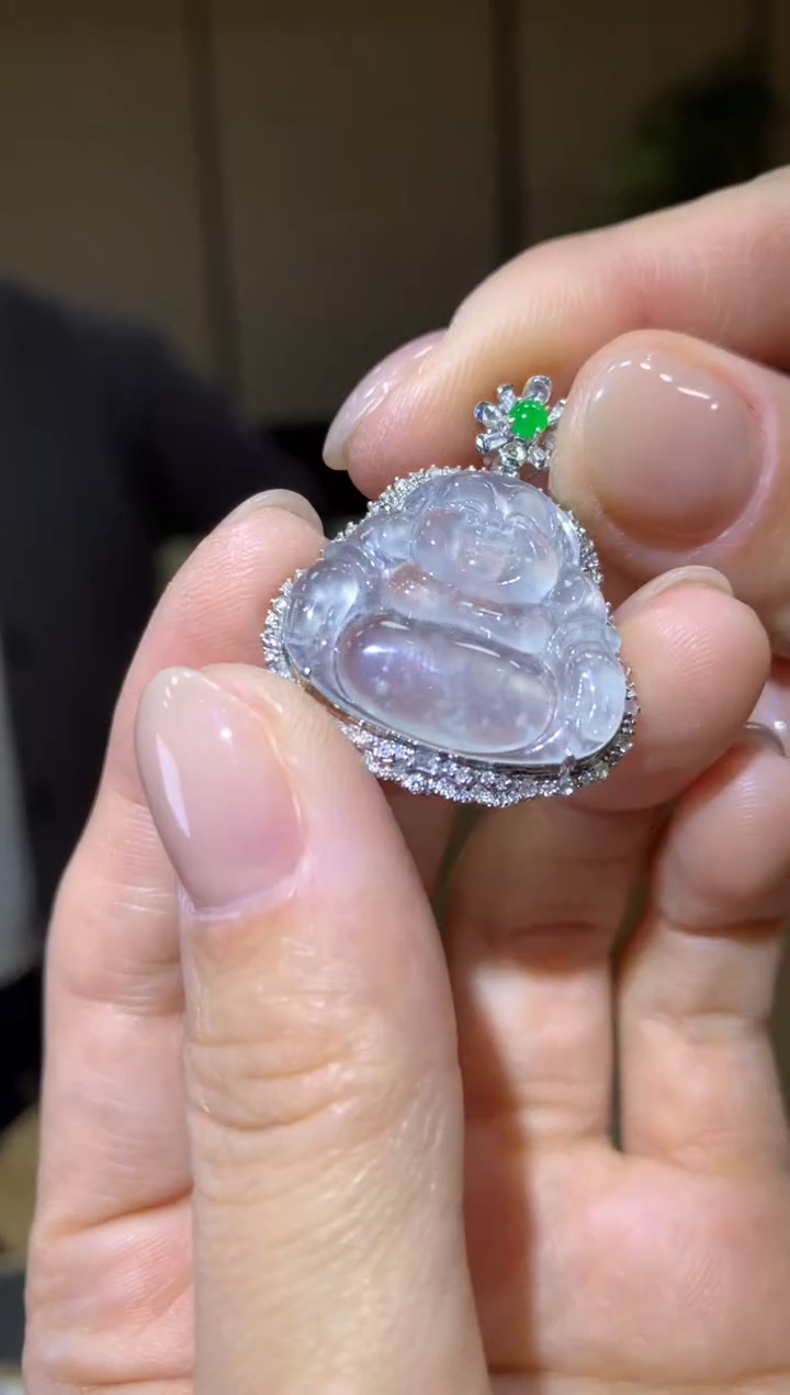 【闪购商品】翡翠颈饰18K金镶嵌|不退不换