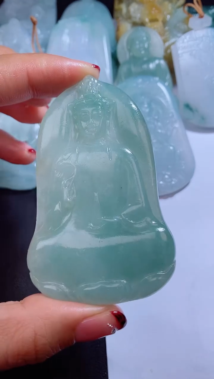 【闪购商品】定制翡翠未镶嵌毛货不支持退换付款后联系客服确认抛光