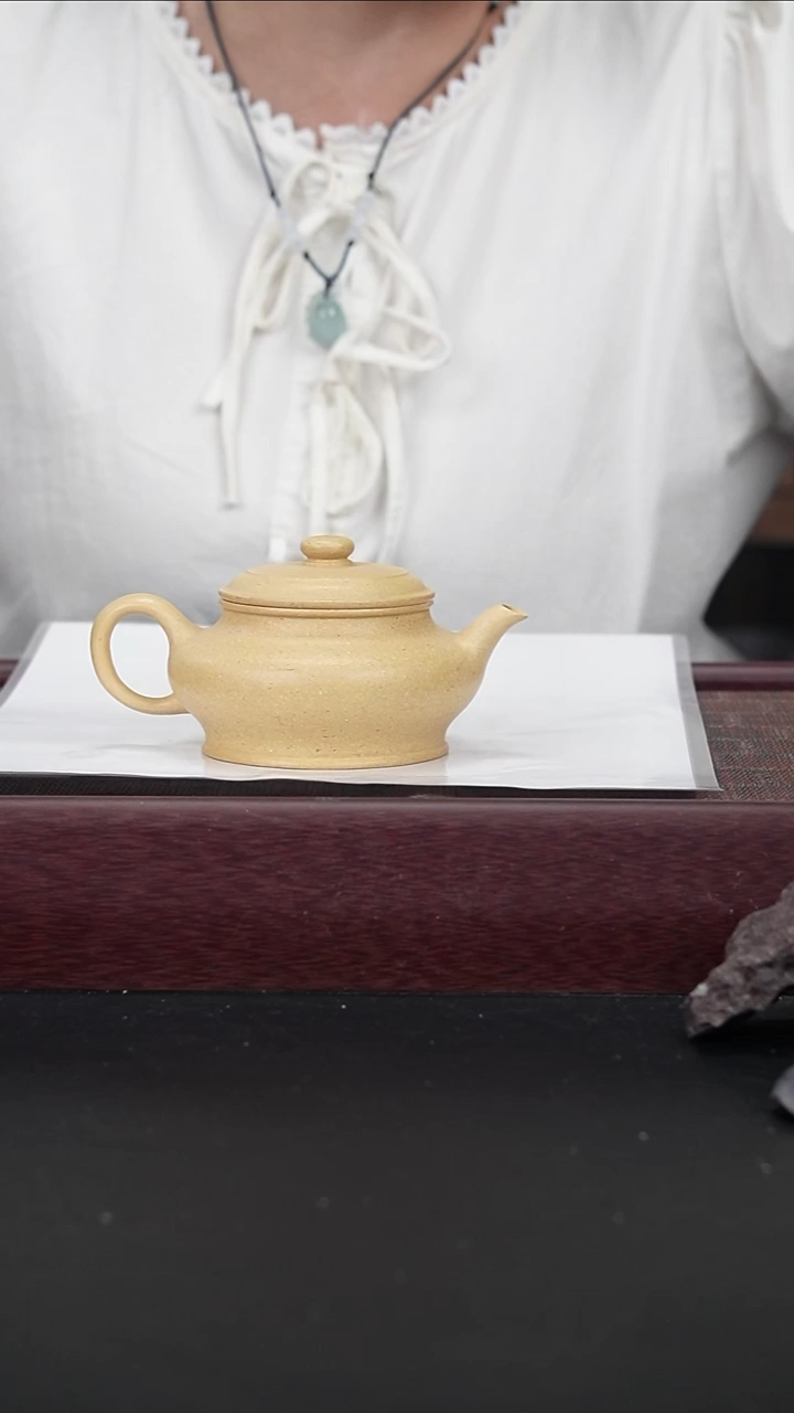 茶壶紫砂xj本绿虚扁160CC