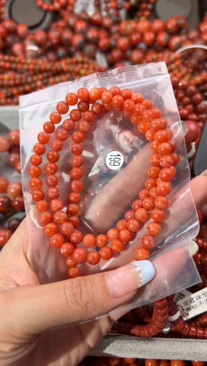 未镶嵌手串南红玛瑙6