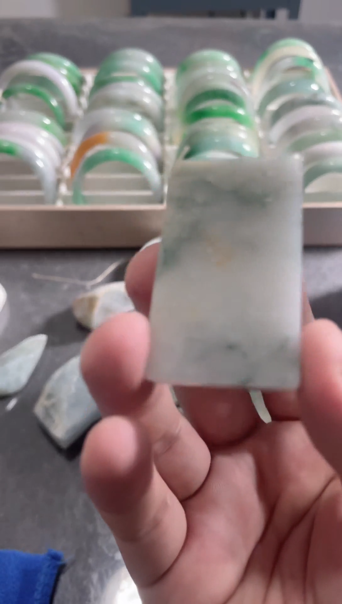 未镶嵌挂件翡翠翡翠定制 