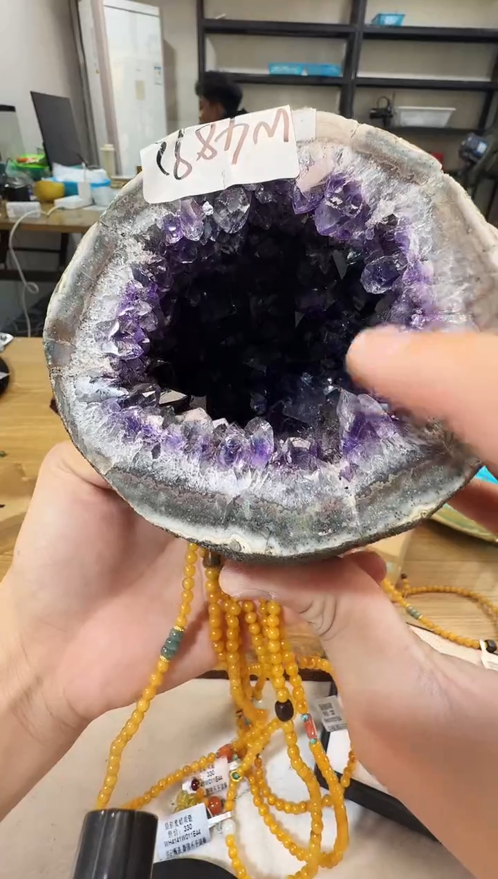 未镶嵌珠宝半成品水晶晶1484 