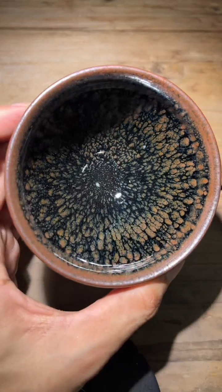 茶盏老木头精品柴烧387