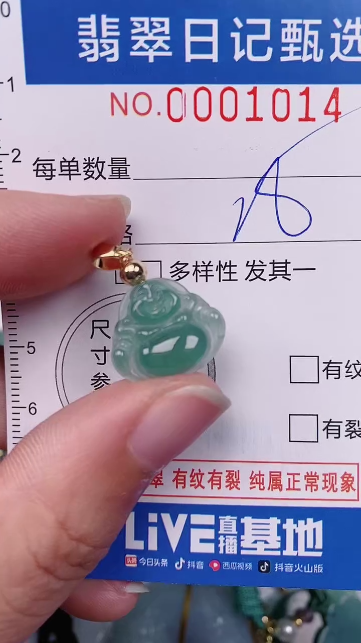 【闪购商品】翡翠颈饰未镶嵌00001014