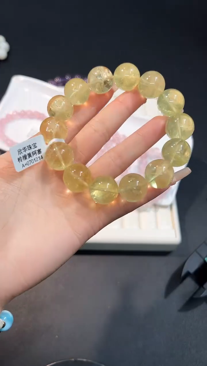 【闪购商品】水晶手串未镶嵌9A多样性发其一/1条默认微瑕