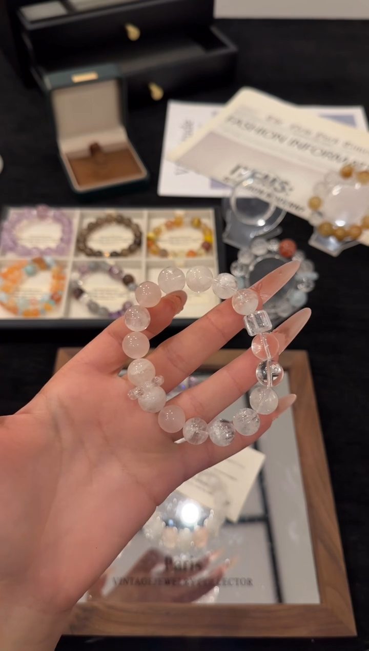 未镶嵌手链水晶雪花幽灵x3455