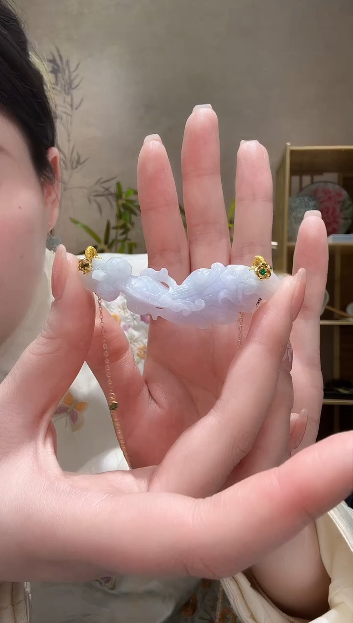 【闪购商品】翡翠颈饰未镶嵌吊坠