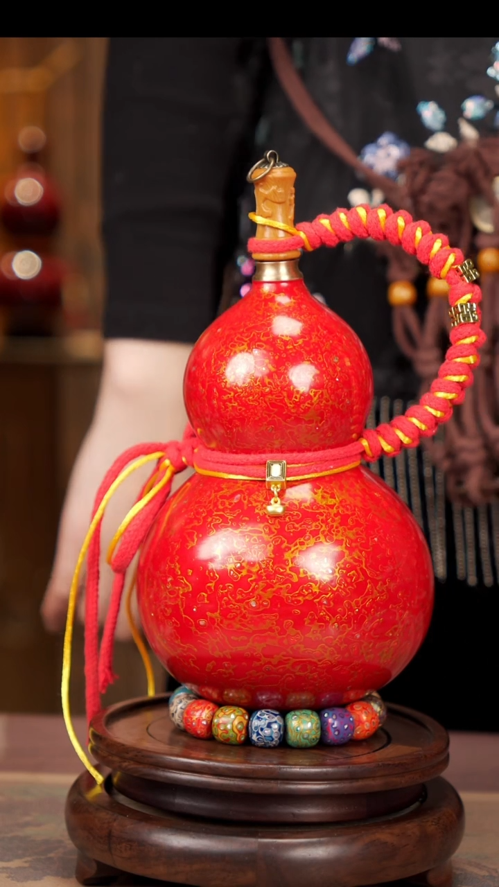 【闪购商品】138易林高端工艺大漆酒葫芦418