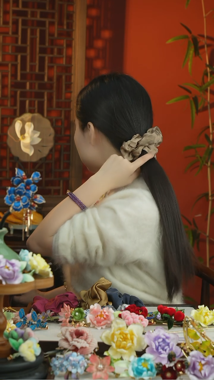 刺绣闪购纯手工非遗国风饰品