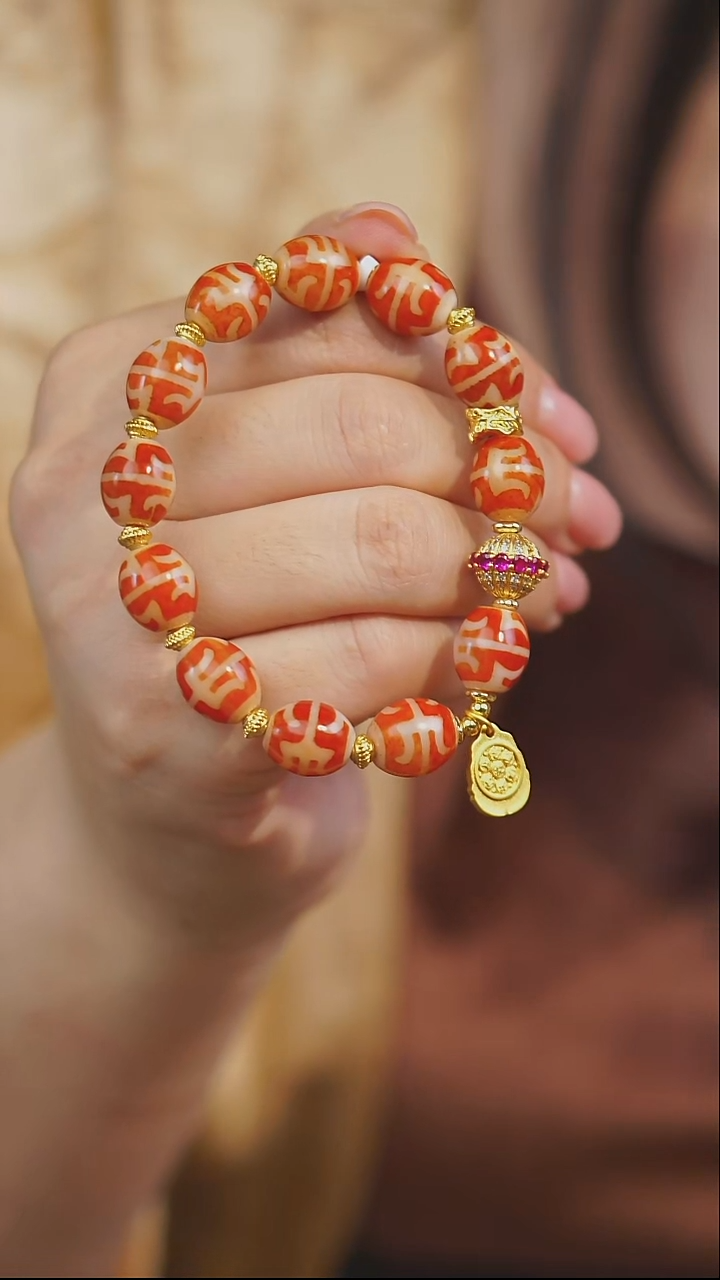 玛瑙/玉髓手串未镶嵌多样性发一