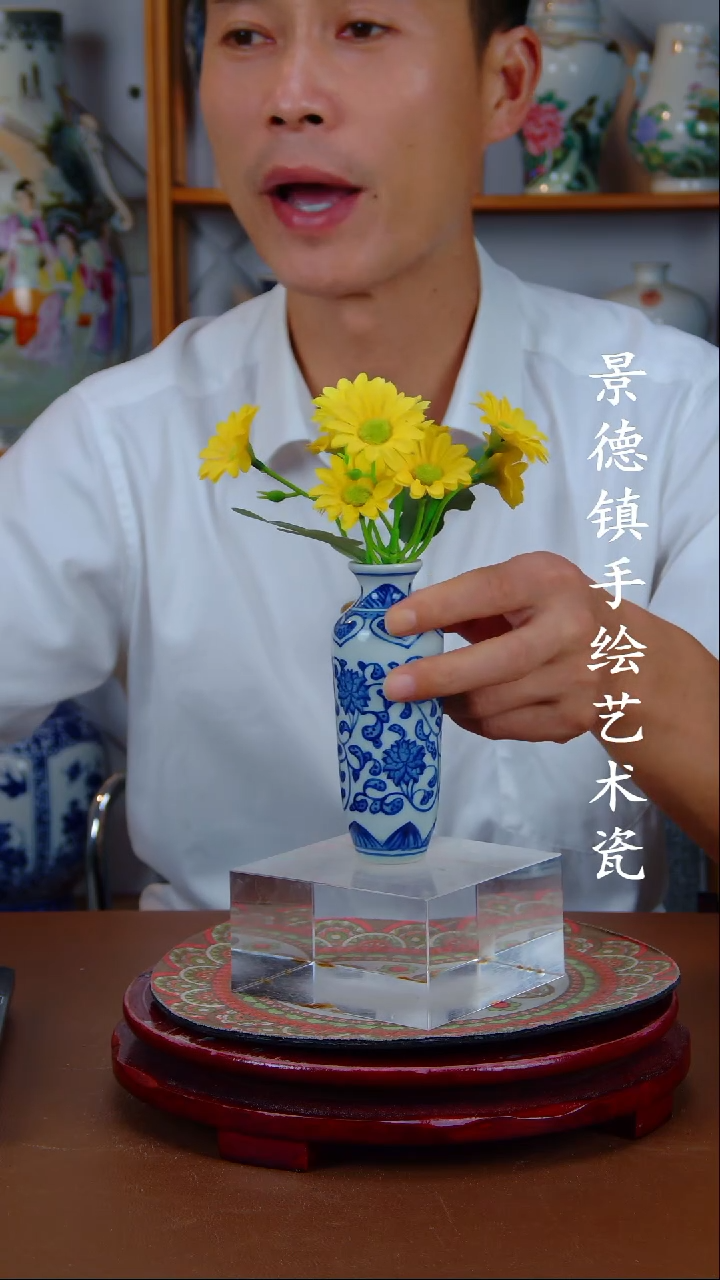 现代景德镇手工手绘陶瓷摆件5