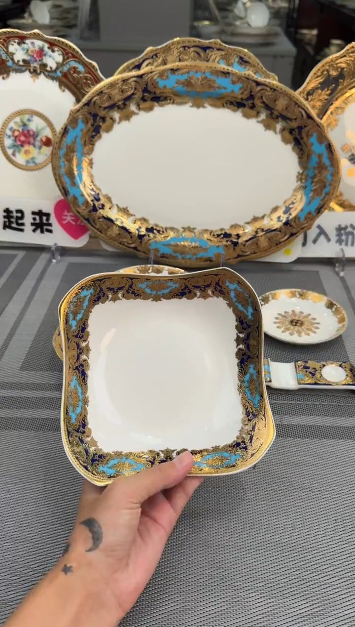 【闪购商品】瓷片6英寸沙拉碗福利款 2个