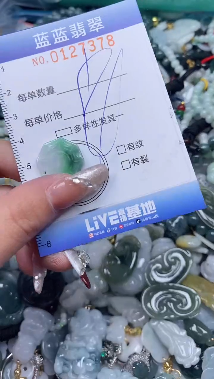 【闪购商品】翡翠颈饰未镶嵌闪购0127378