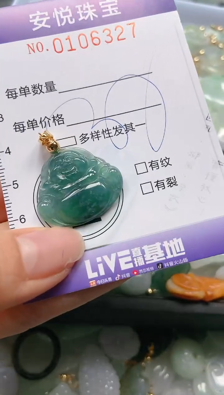 【闪购商品】翡翠颈饰未镶嵌闪购0106327