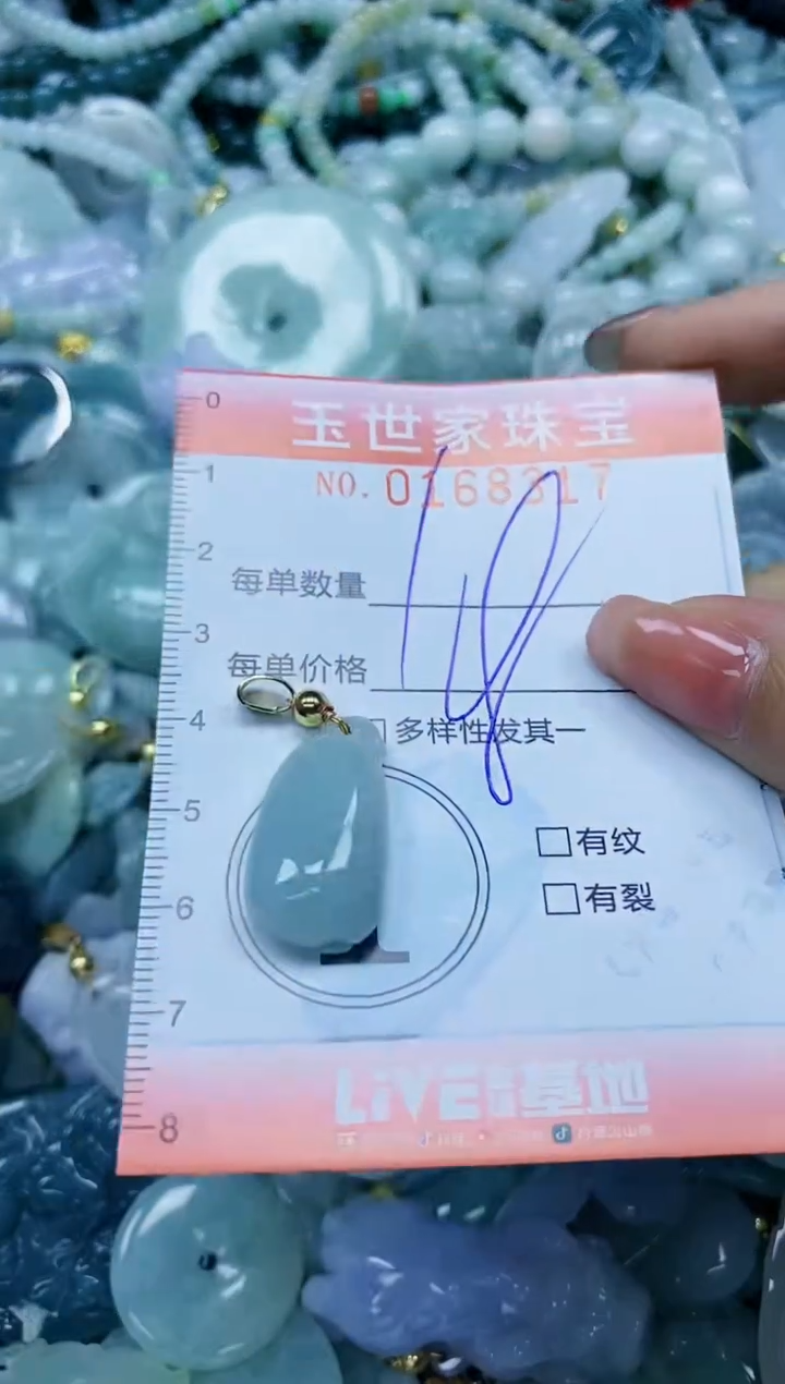 【闪购商品】翡翠颈饰未镶嵌闪购0168317