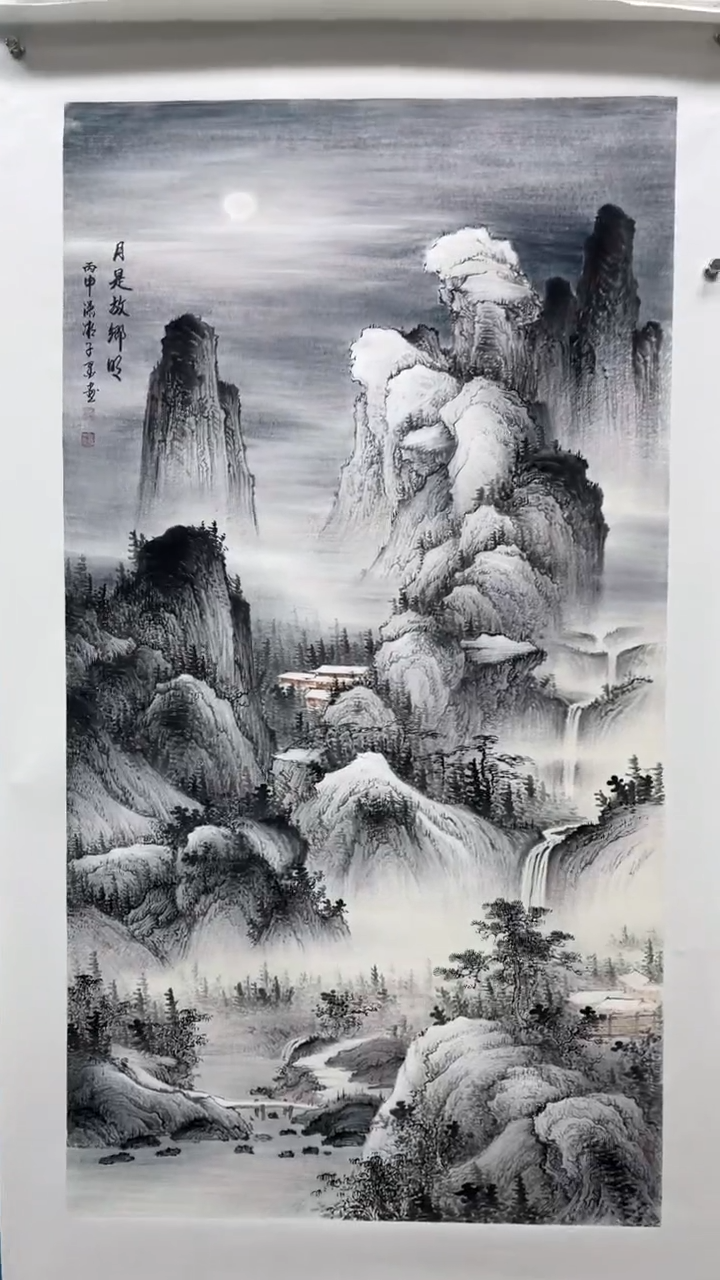 【闪购商品】绘画邓志标手绘国画38