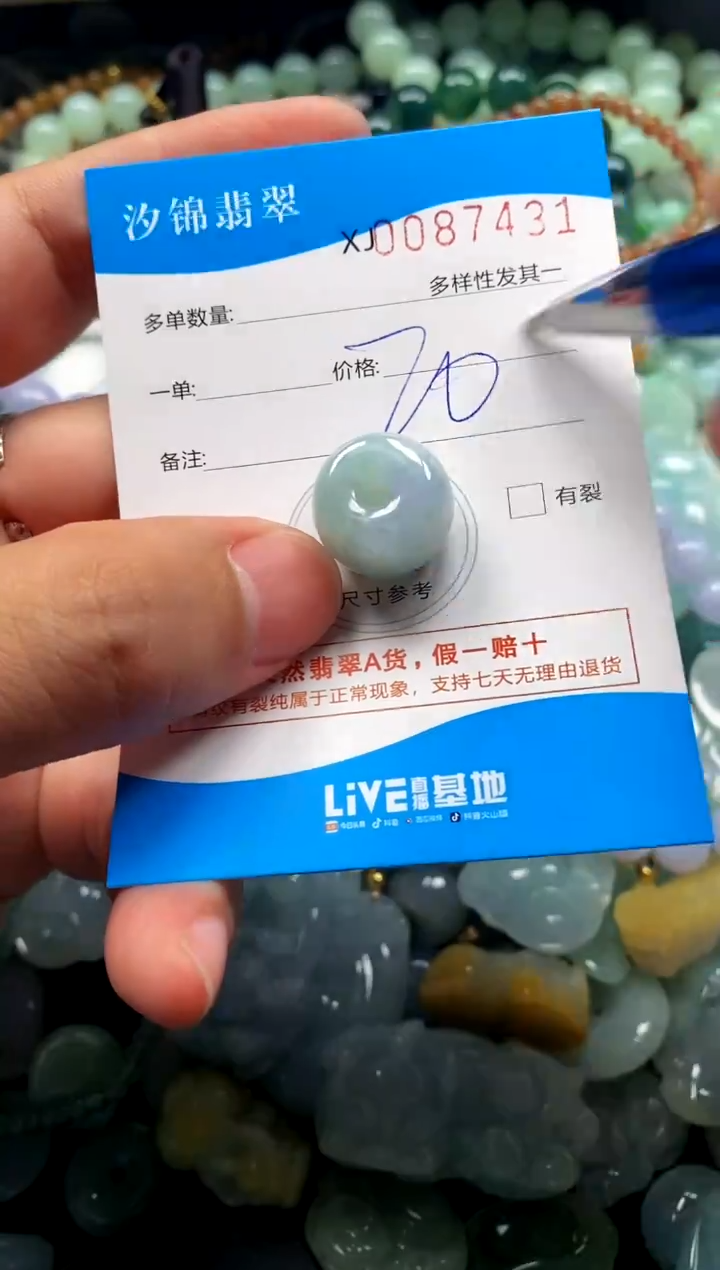 颈饰未镶嵌翡翠闪购商品0087431