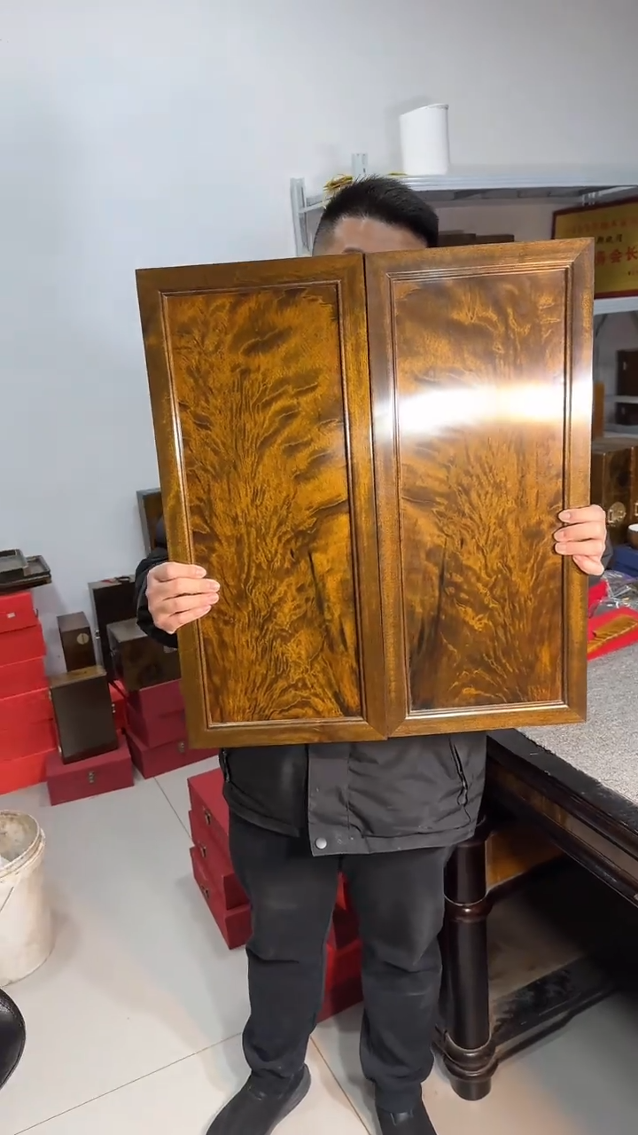 【闪购商品】乌木类成套家具阴沉挂屏  一对 s29