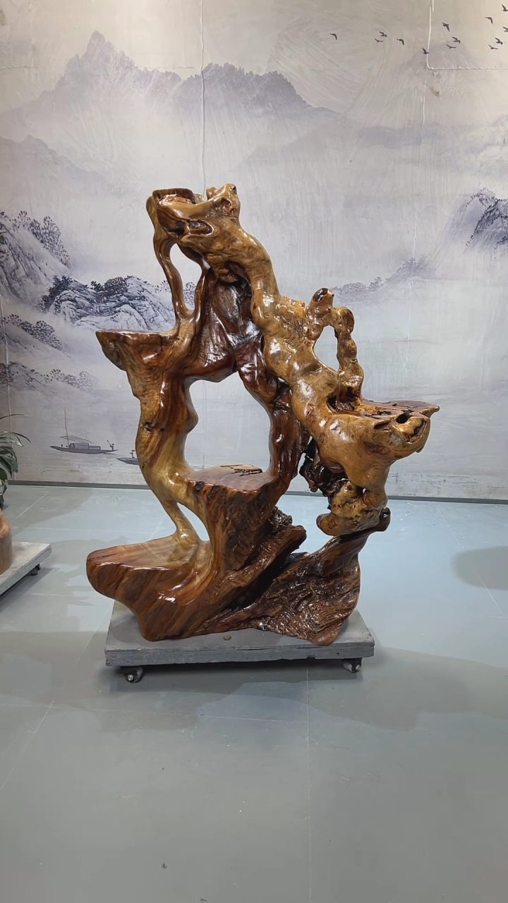 【闪购商品】香樟木香樟木树根根位花架整体无拼接