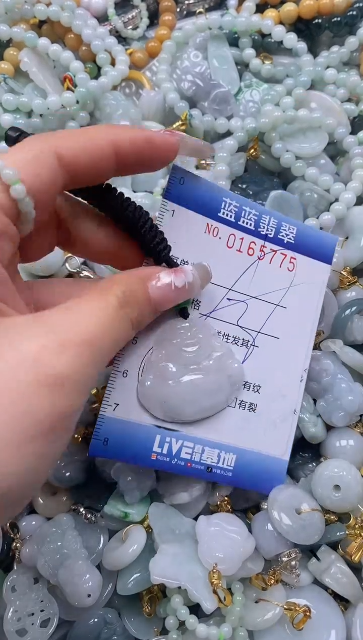 【闪购商品】翡翠颈饰未镶嵌闪购0165775多样性发其一