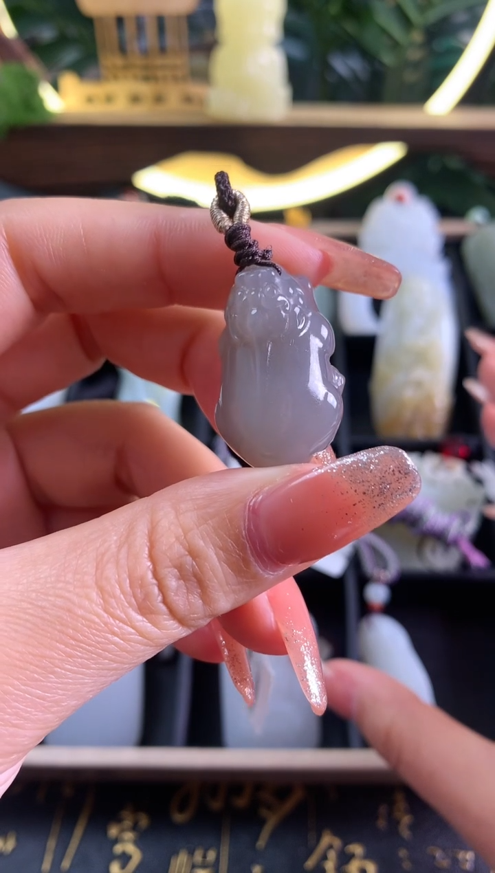 【闪购商品】和田玉颈饰未镶嵌博古玉石新疆和田玉-貔貅