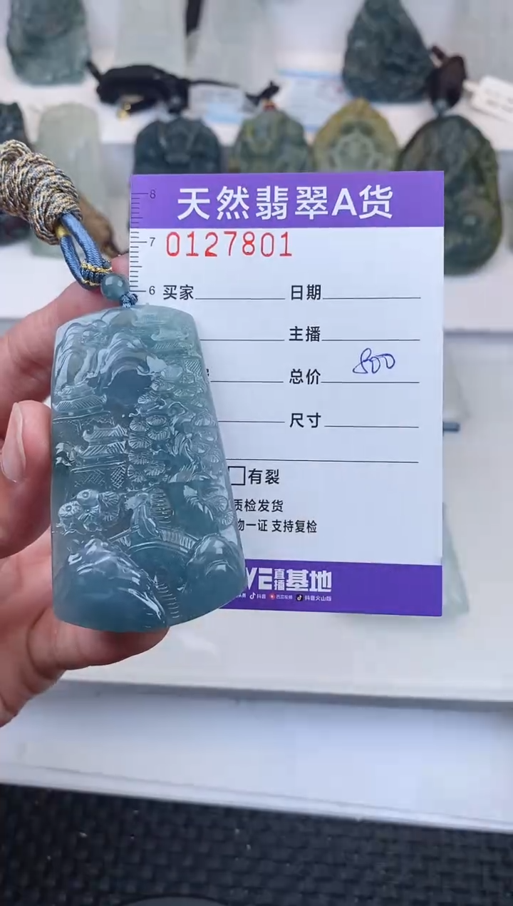 【闪购商品】翡翠颈饰未镶嵌       801